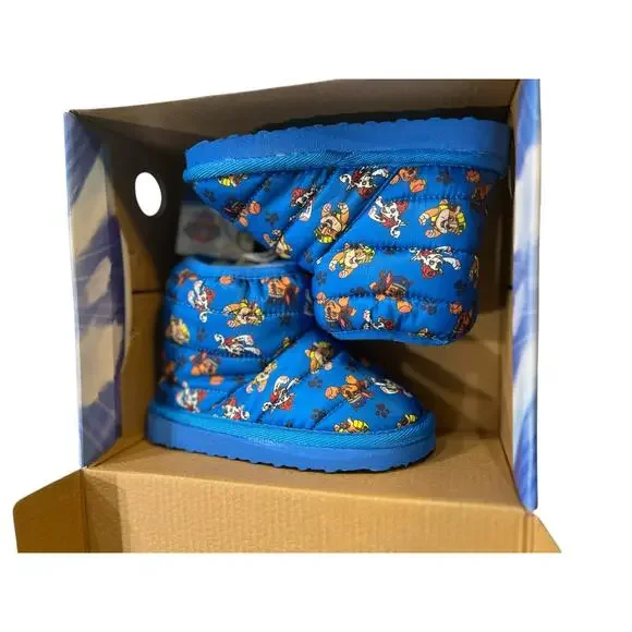 Paw Patrol Blue Kids Boots - Picture 3 of 6